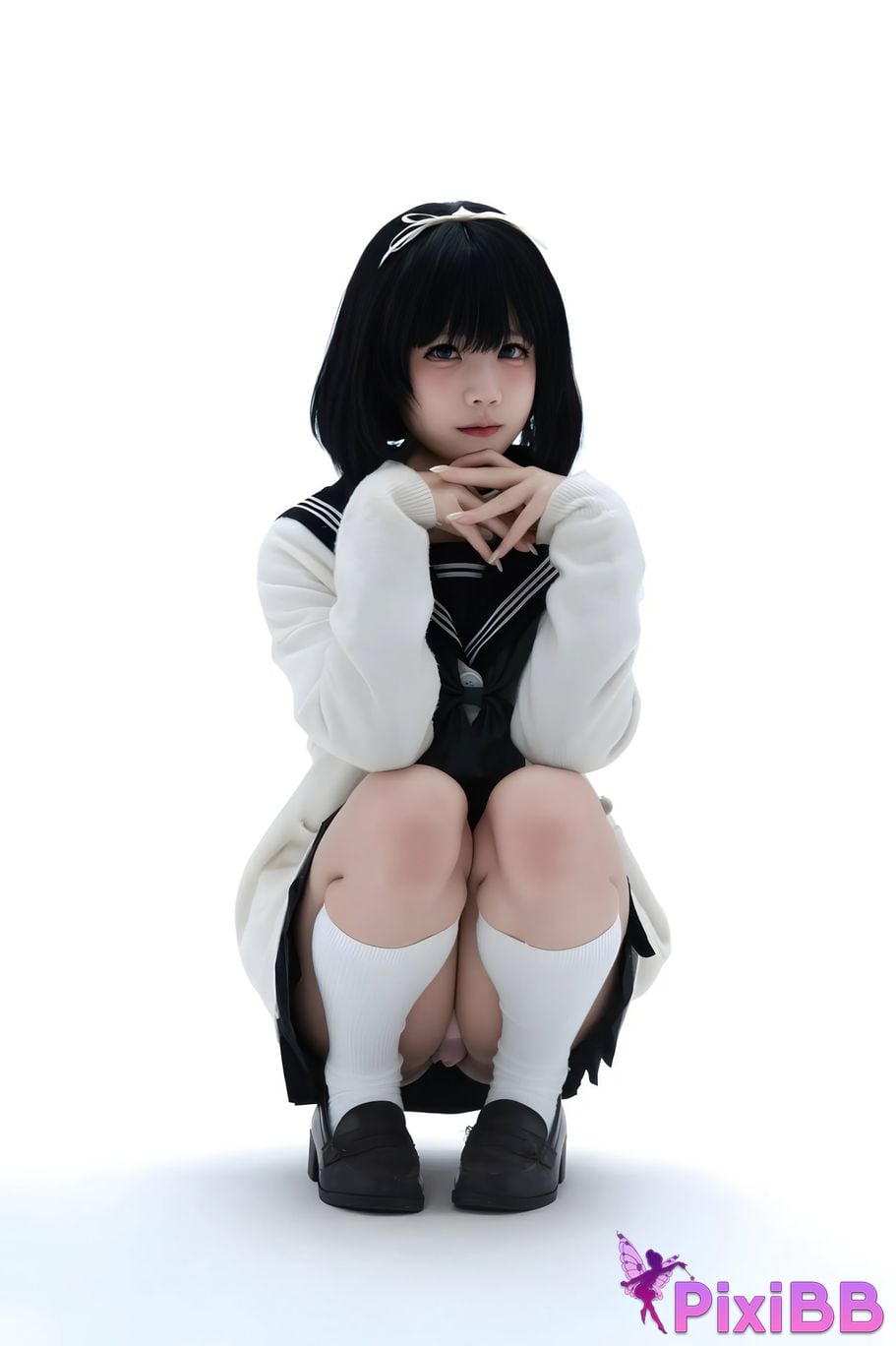 Cosplayer Shimizu Nagi sail cut leaves PixiBB.COM 029