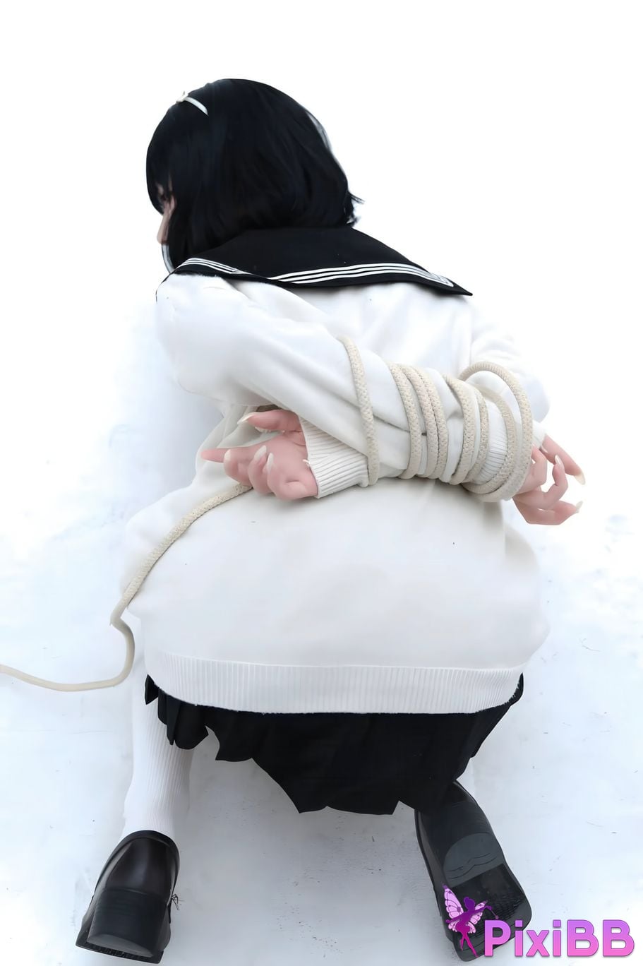 Cosplayer Shimizu Nagi sail cut leaves PixiBB.COM 039