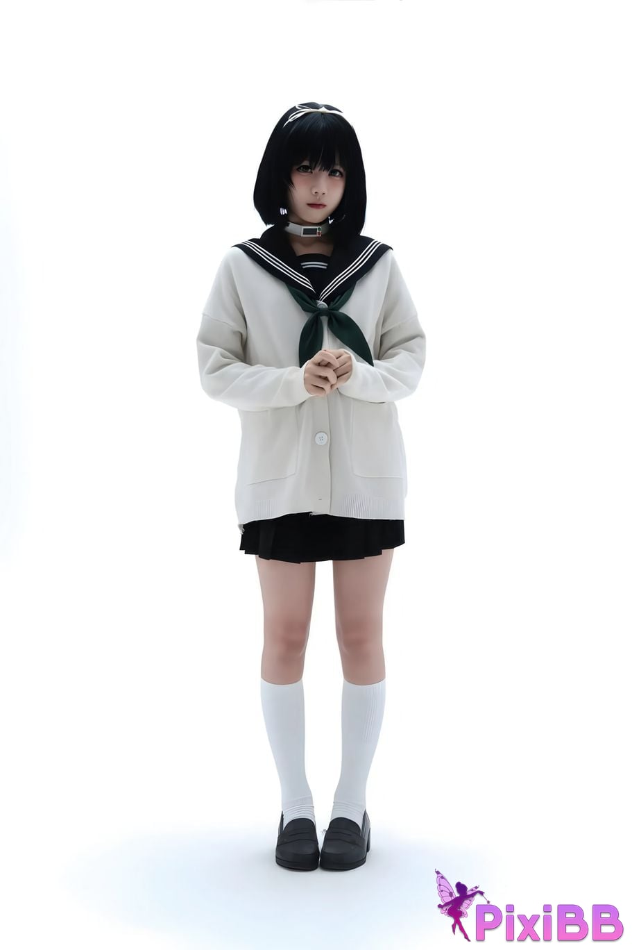 Cosplayer Shimizu Nagi sail cut leaves PixiBB.COM 056