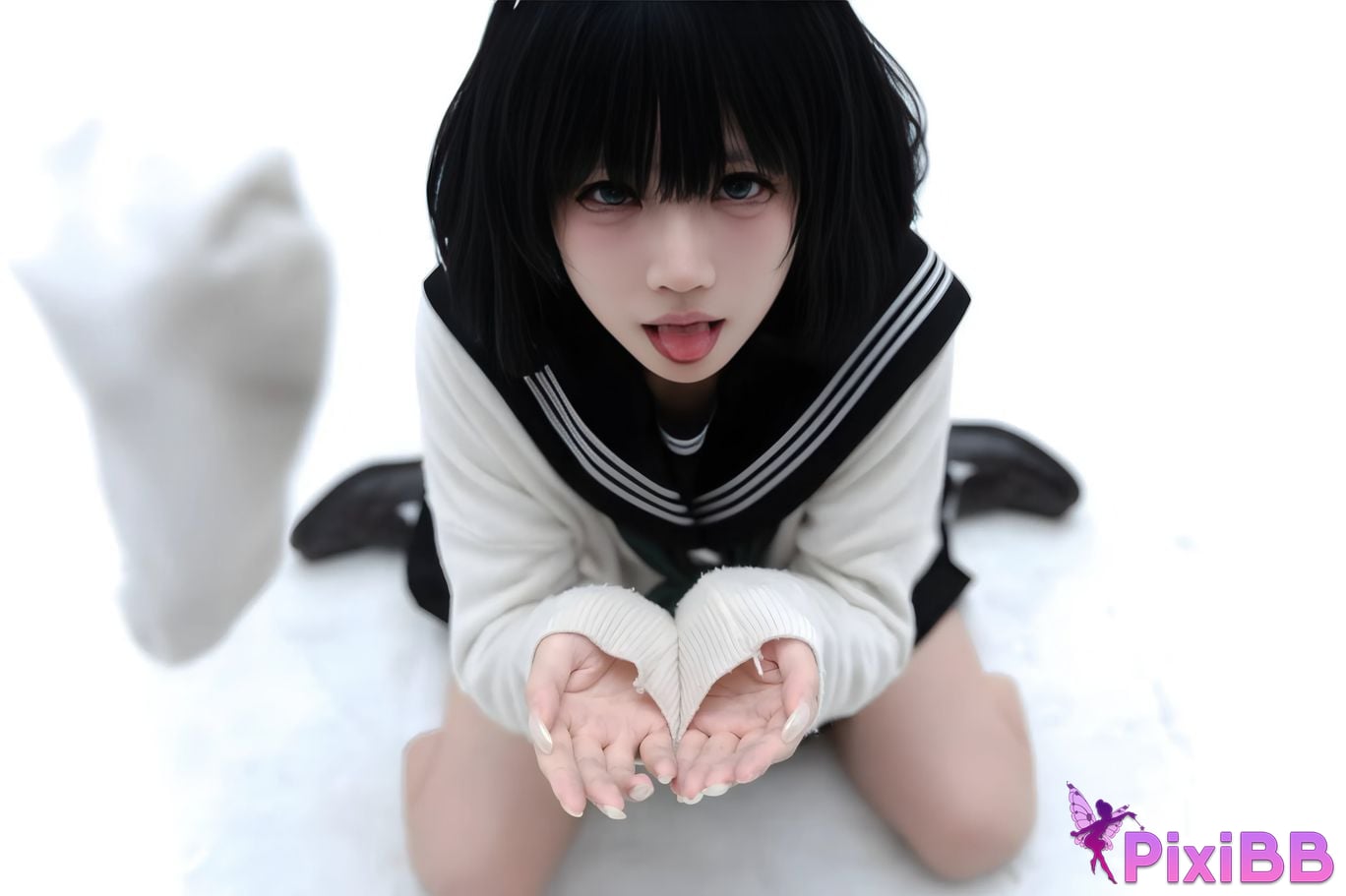 Cosplayer Shimizu Nagi sail cut leaves PixiBB.COM 058