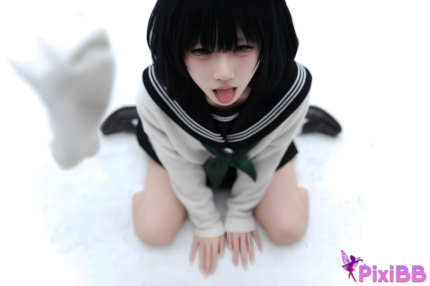 Cosplayer Shimizu Nagi sail cut leaves PixiBB.COM 059