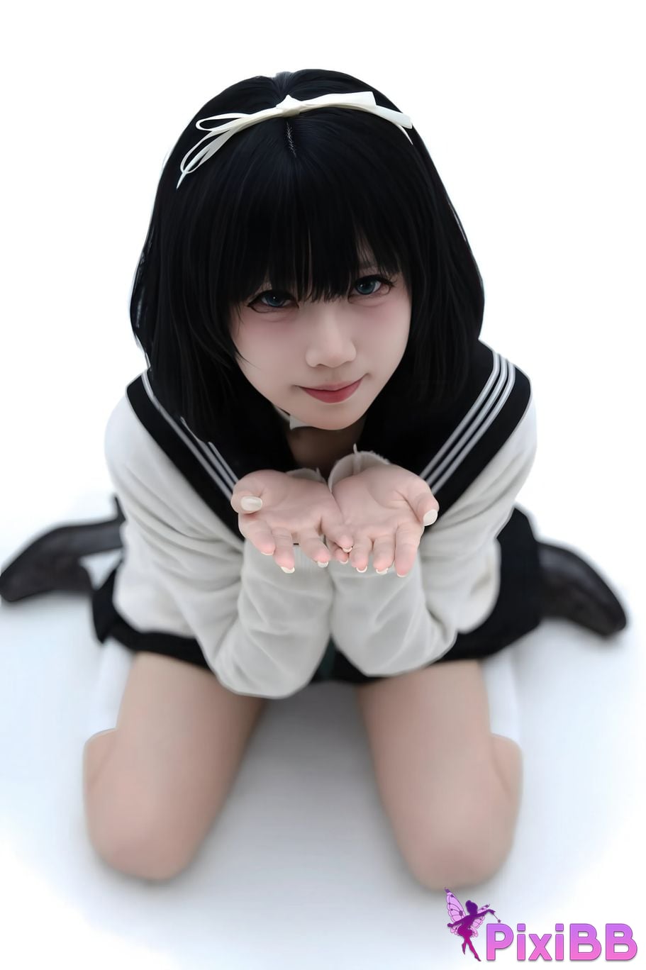 Cosplayer Shimizu Nagi sail cut leaves PixiBB.COM 060