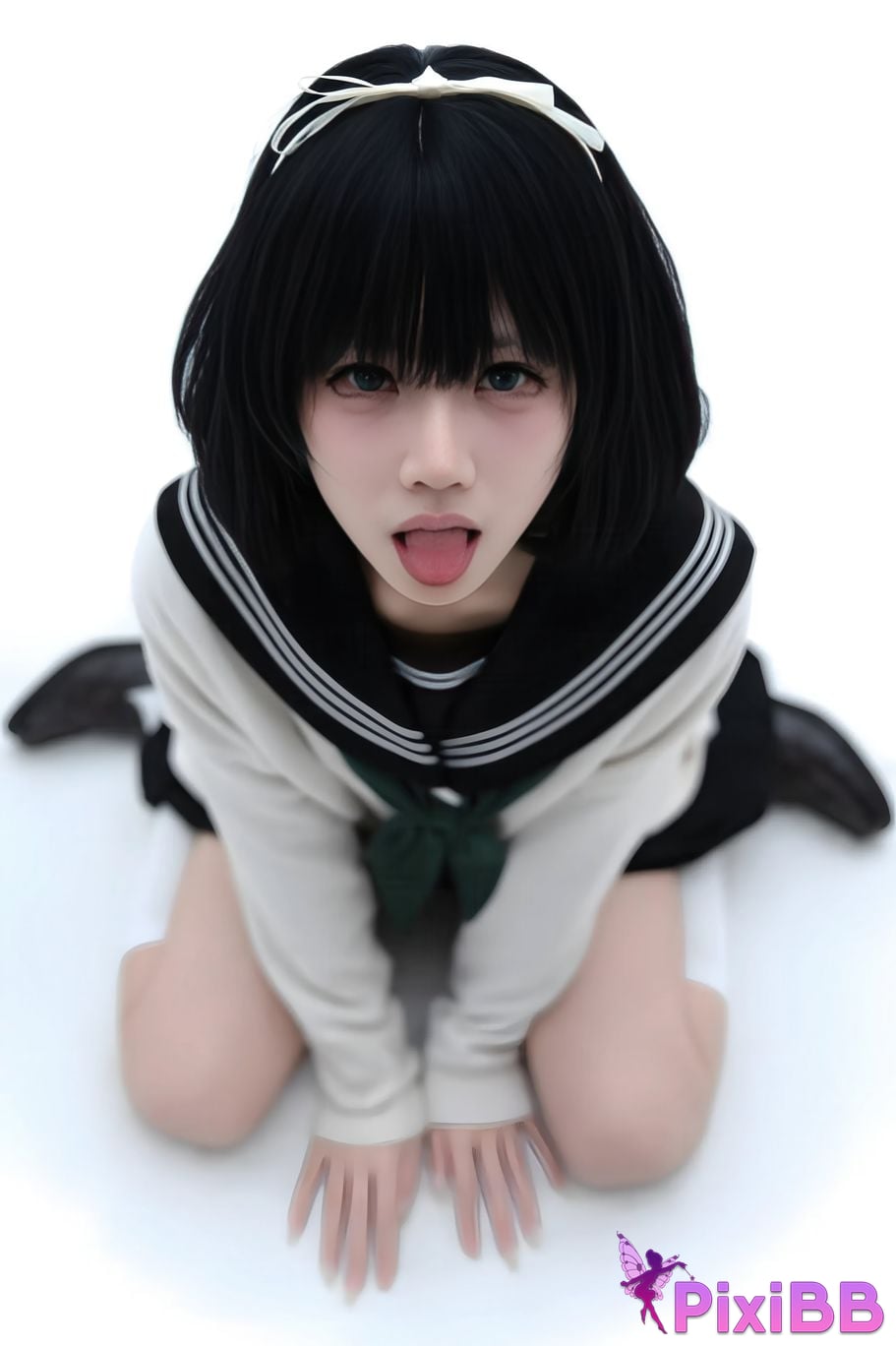 Cosplayer Shimizu Nagi sail cut leaves PixiBB.COM 061