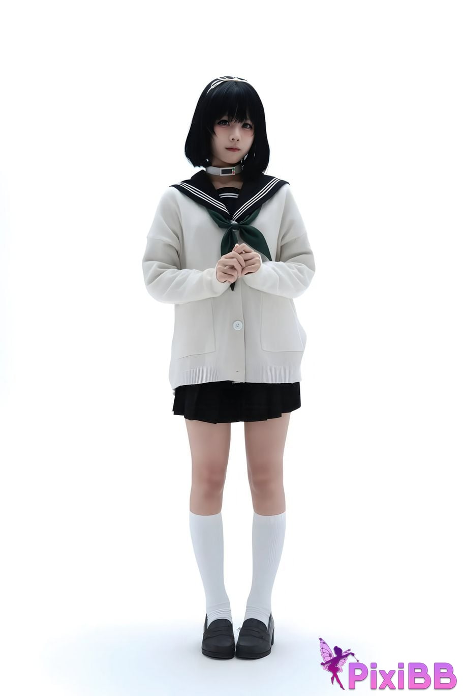 Cosplayer Shimizu Nagi sail cut leaves PixiBB.COM 063