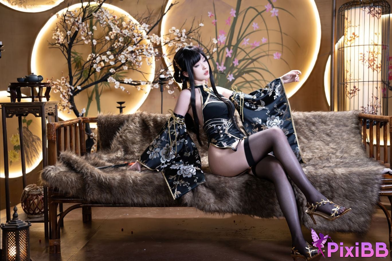 Cosplay Yuno Shimizu Golden Branches and Jade Leaves PixiBB.COM 001