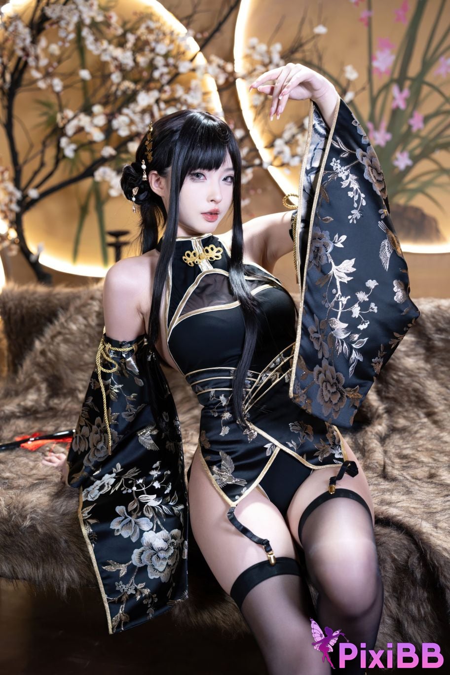 Cosplay Yuno Shimizu Golden Branches and Jade Leaves PixiBB.COM 005