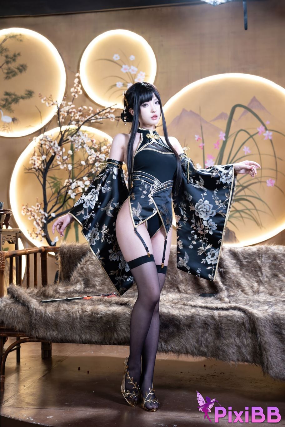 Cosplay Yuno Shimizu Golden Branches and Jade Leaves PixiBB.COM 007