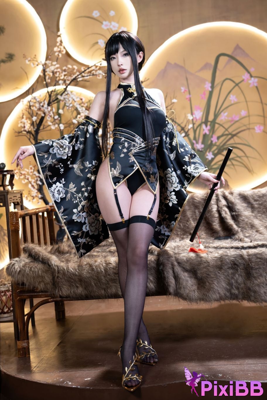 Cosplay Yuno Shimizu Golden Branches and Jade Leaves PixiBB.COM 009