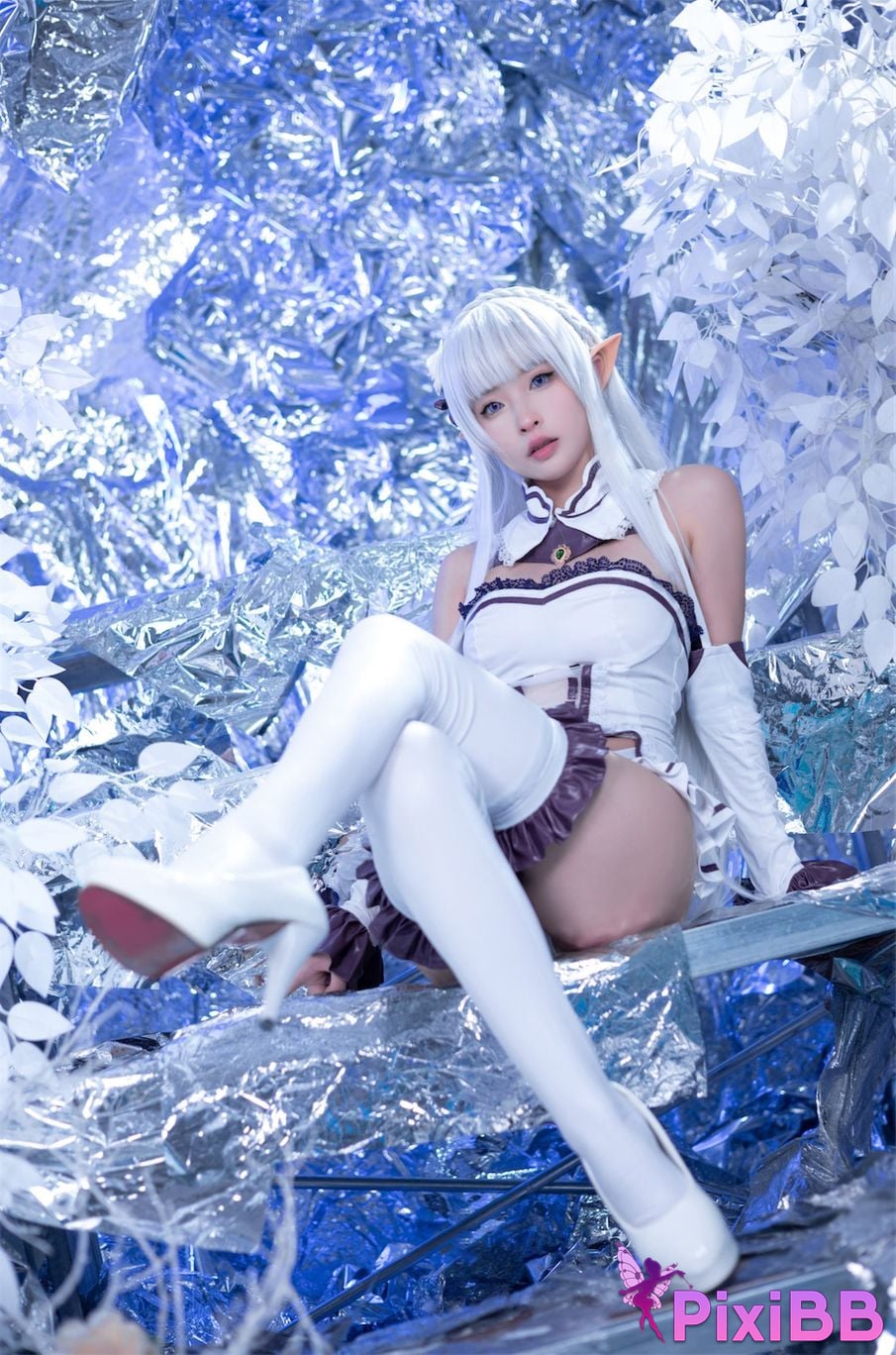 Cosplay Shimizu Yuno Rebirth of I Am Emilia PixiBB.COM 012