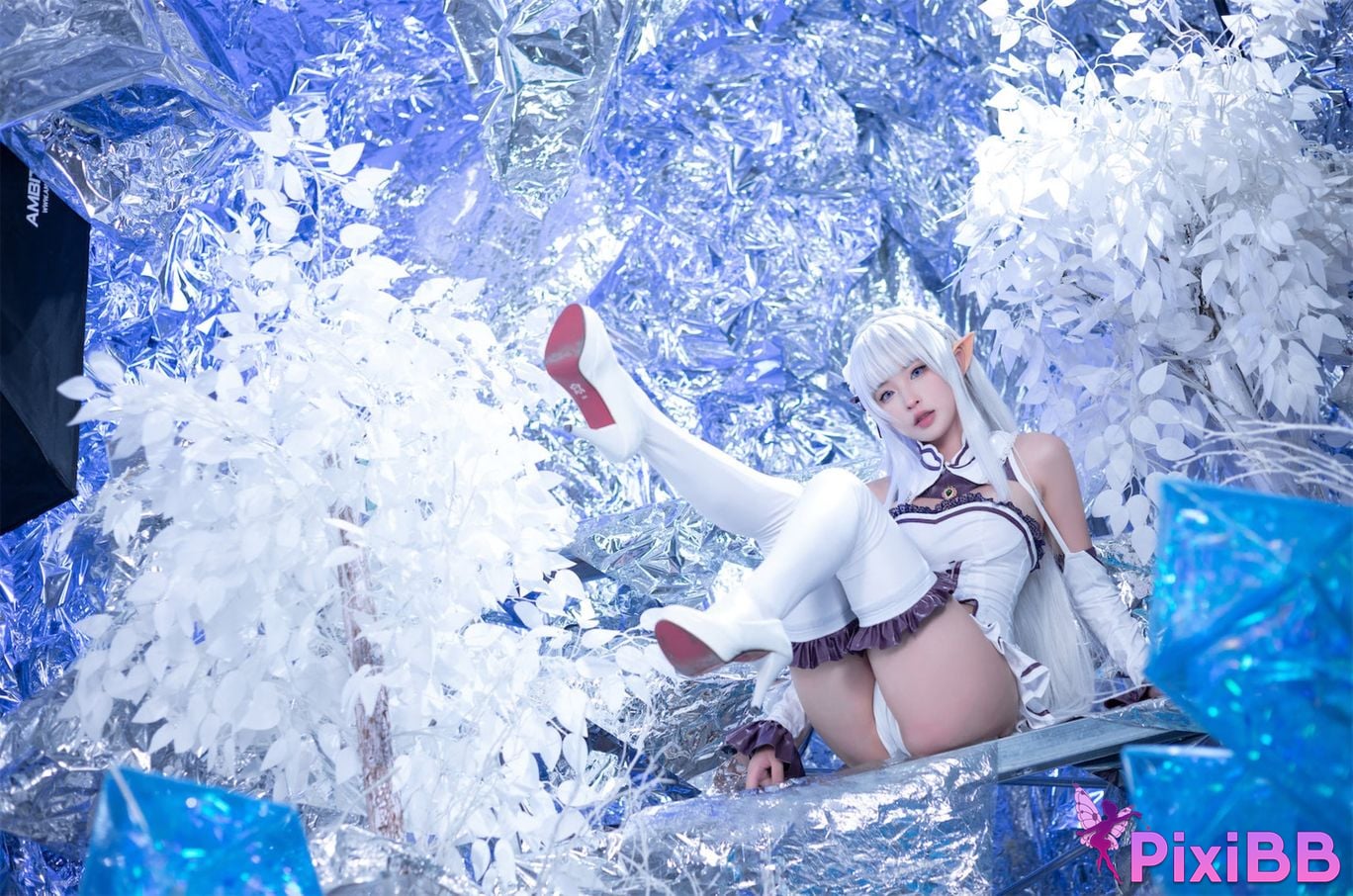 Cosplay Shimizu Yuno Rebirth of I Am Emilia PixiBB.COM 013