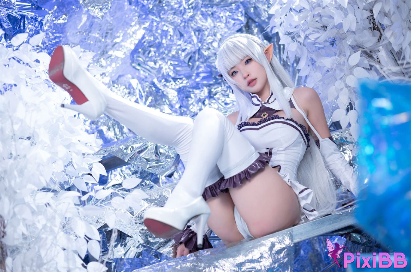 Cosplay Shimizu Yuno Rebirth of I Am Emilia PixiBB.COM 014