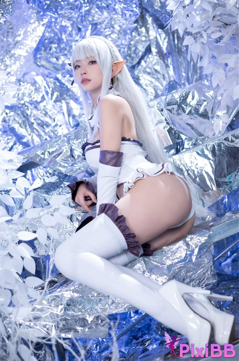 Cosplay Shimizu Yuno Rebirth of I Am Emilia PixiBB.COM 018