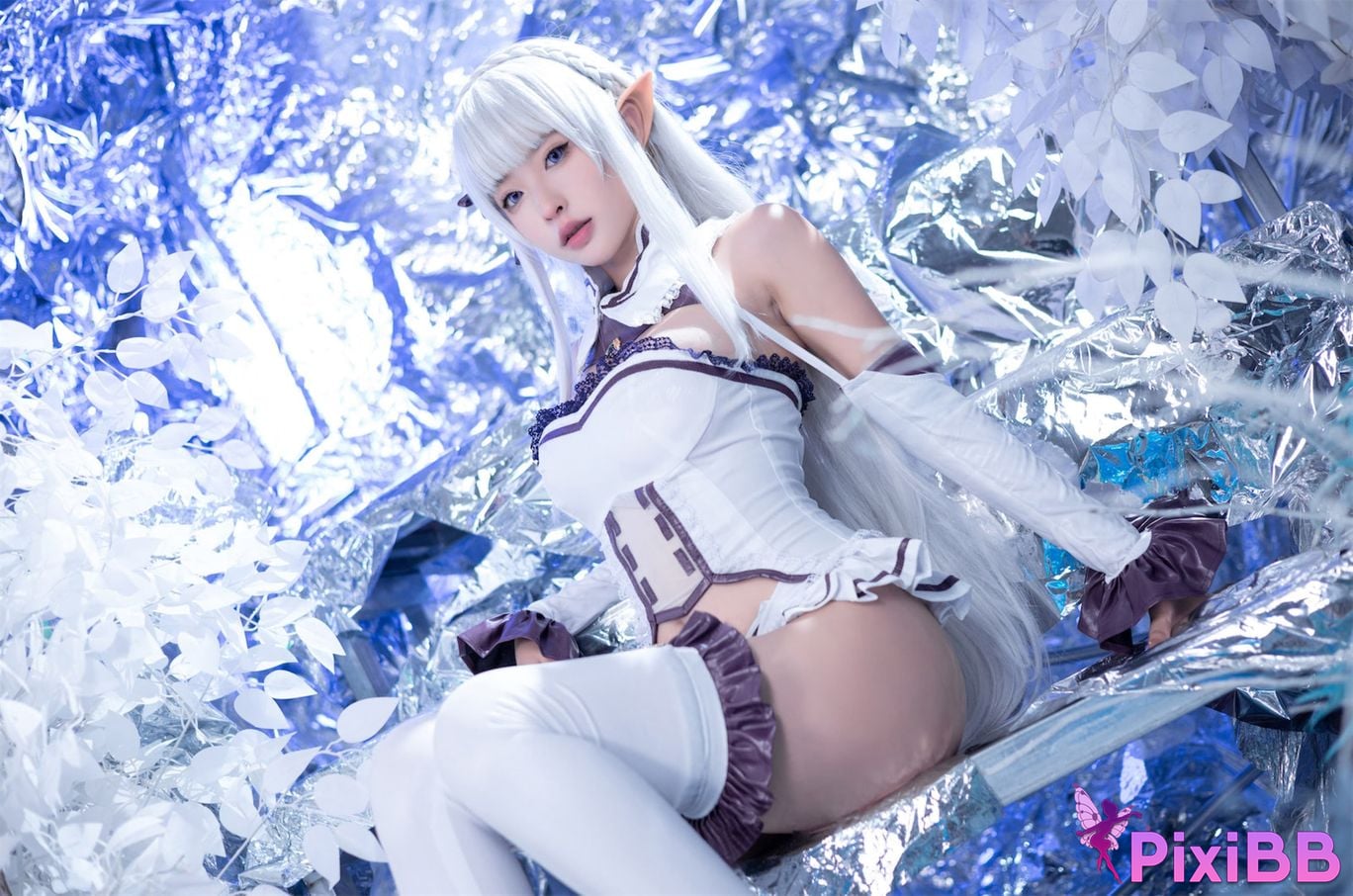 Cosplay Shimizu Yuno Rebirth of I Am Emilia PixiBB.COM 023