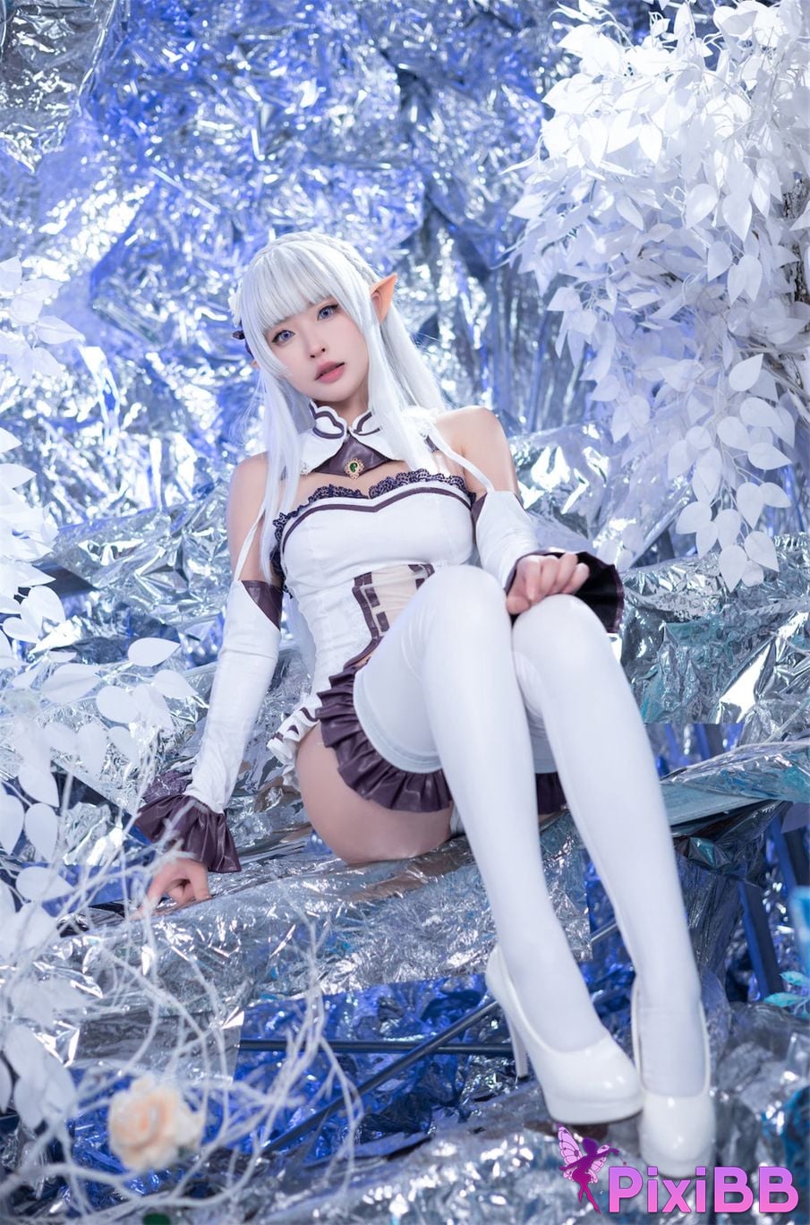 Cosplay Shimizu Yuno Rebirth of I Am Emilia PixiBB.COM 037