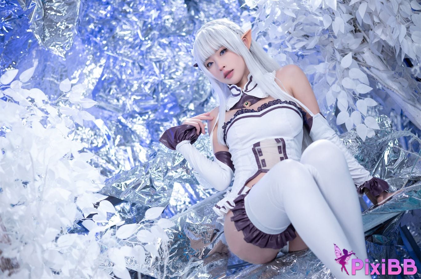 Cosplay Shimizu Yuno Rebirth of I Am Emilia PixiBB.COM 040