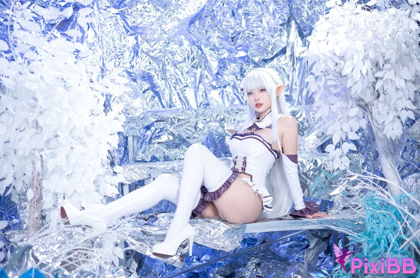 Cosplay Shimizu Yuno Rebirth of I Am Emilia PixiBB.COM 041