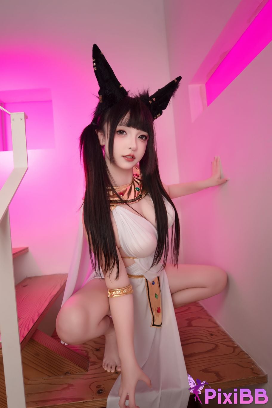Cosplayer Kagurazaka Midwinter egyptian wildcat PixiBB.COM 027
