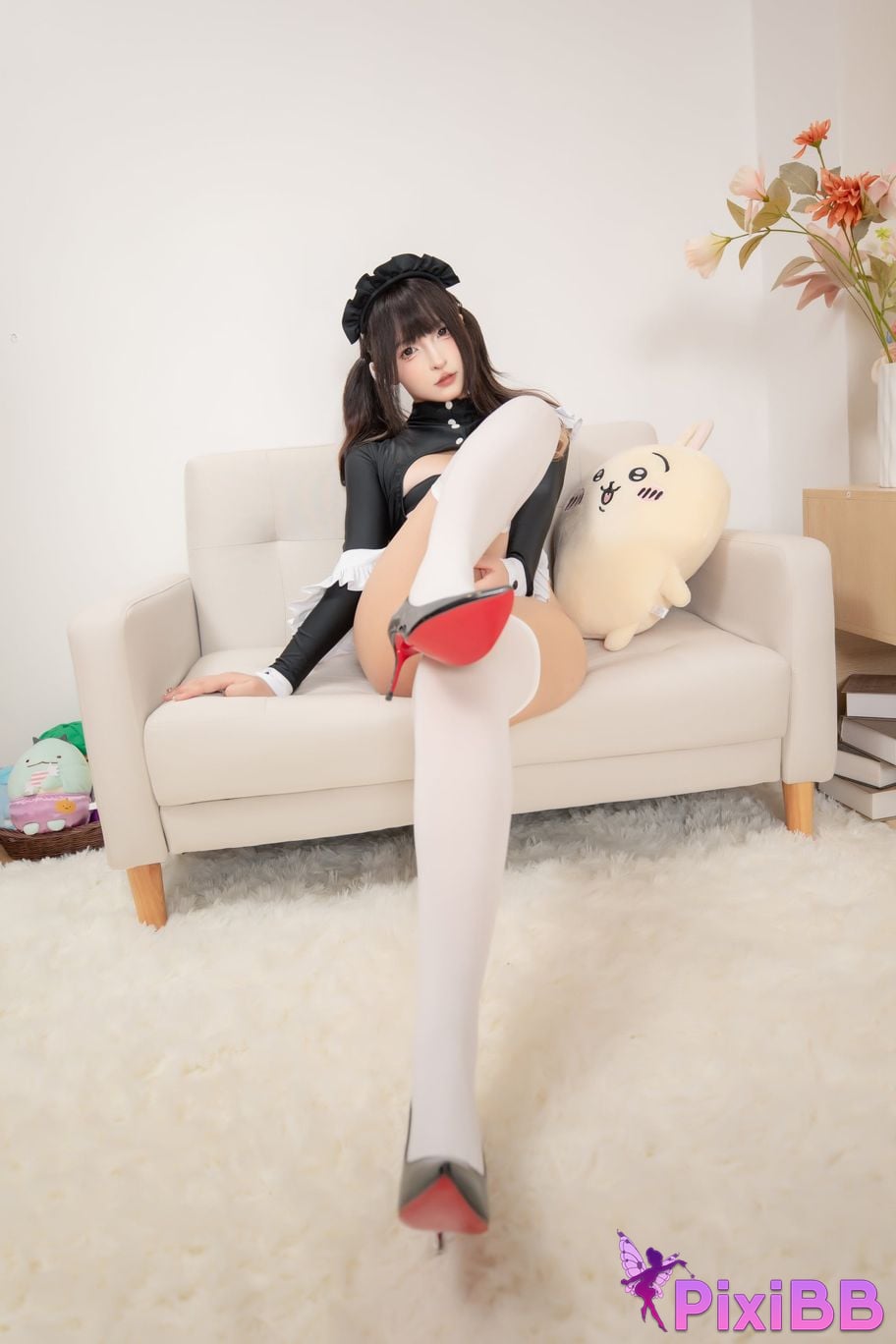 Cosplay Kagurazaka Mafuyu Big Tits Actress PixiBB.COM 003