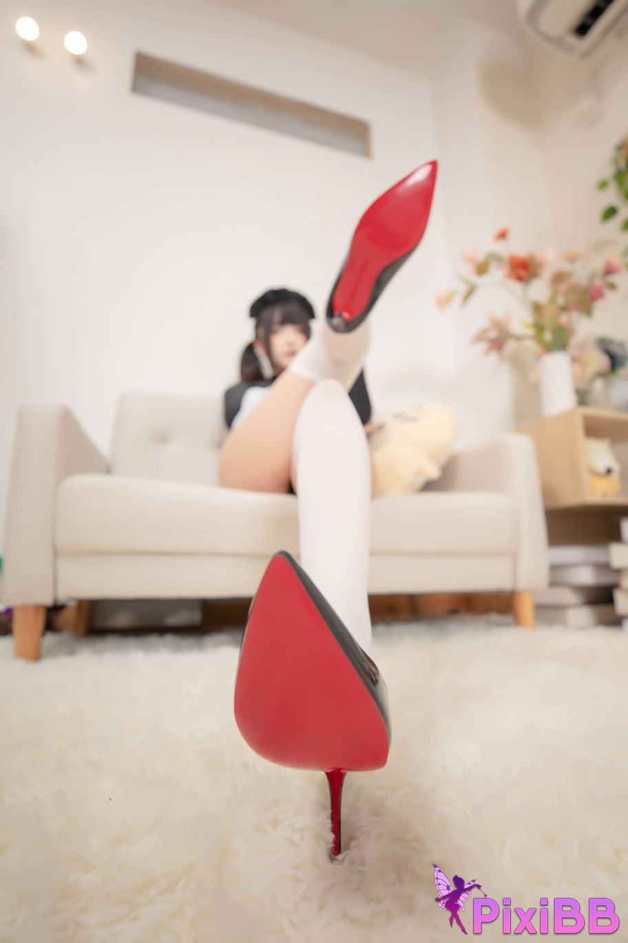 Cosplay Kagurazaka Mafuyu Big Tits Actress PixiBB.COM 007