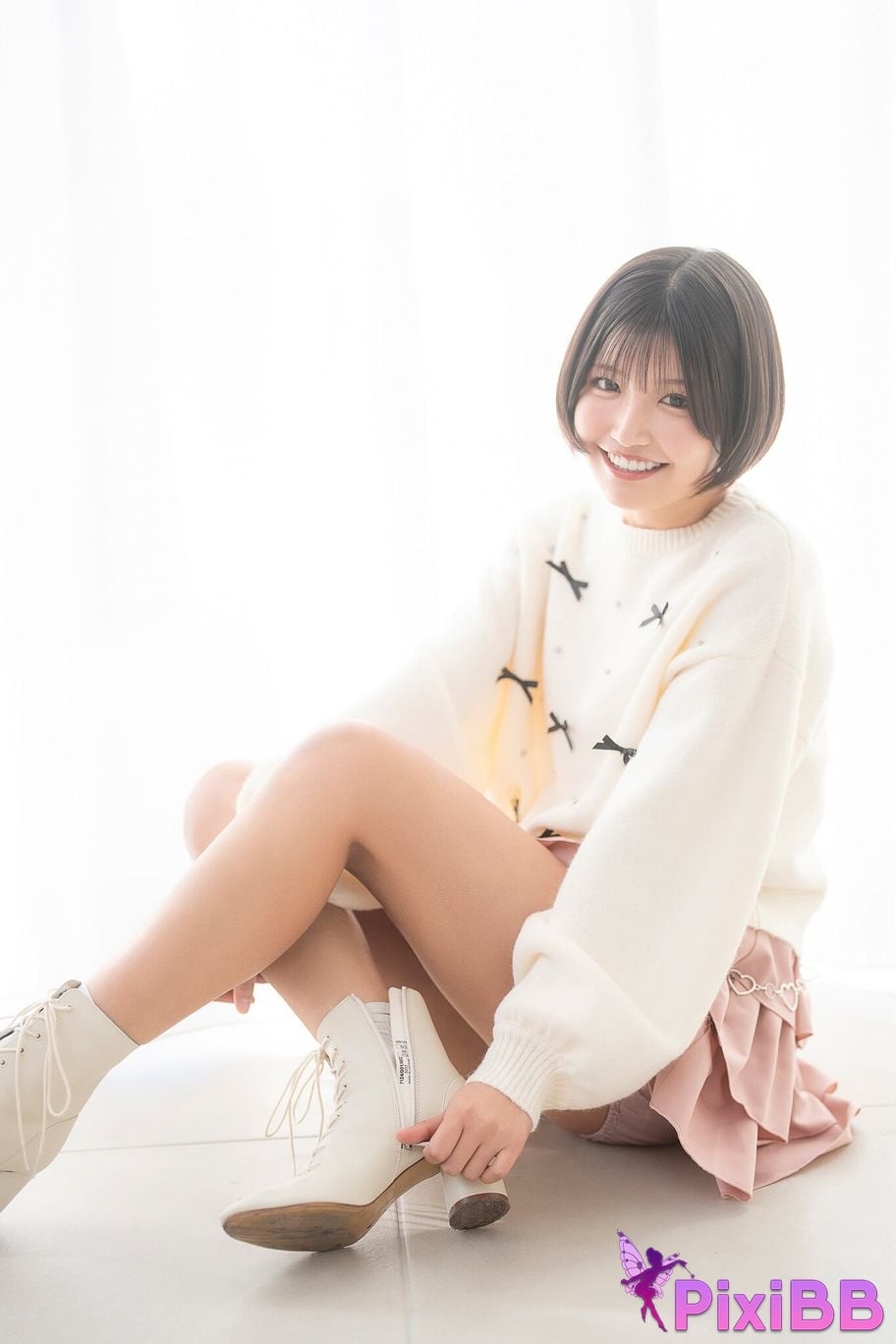 Japanese Idol Enako Shinonome Umi Ami Minami cute team Weekly Changdejigra PixiBB.COM 041