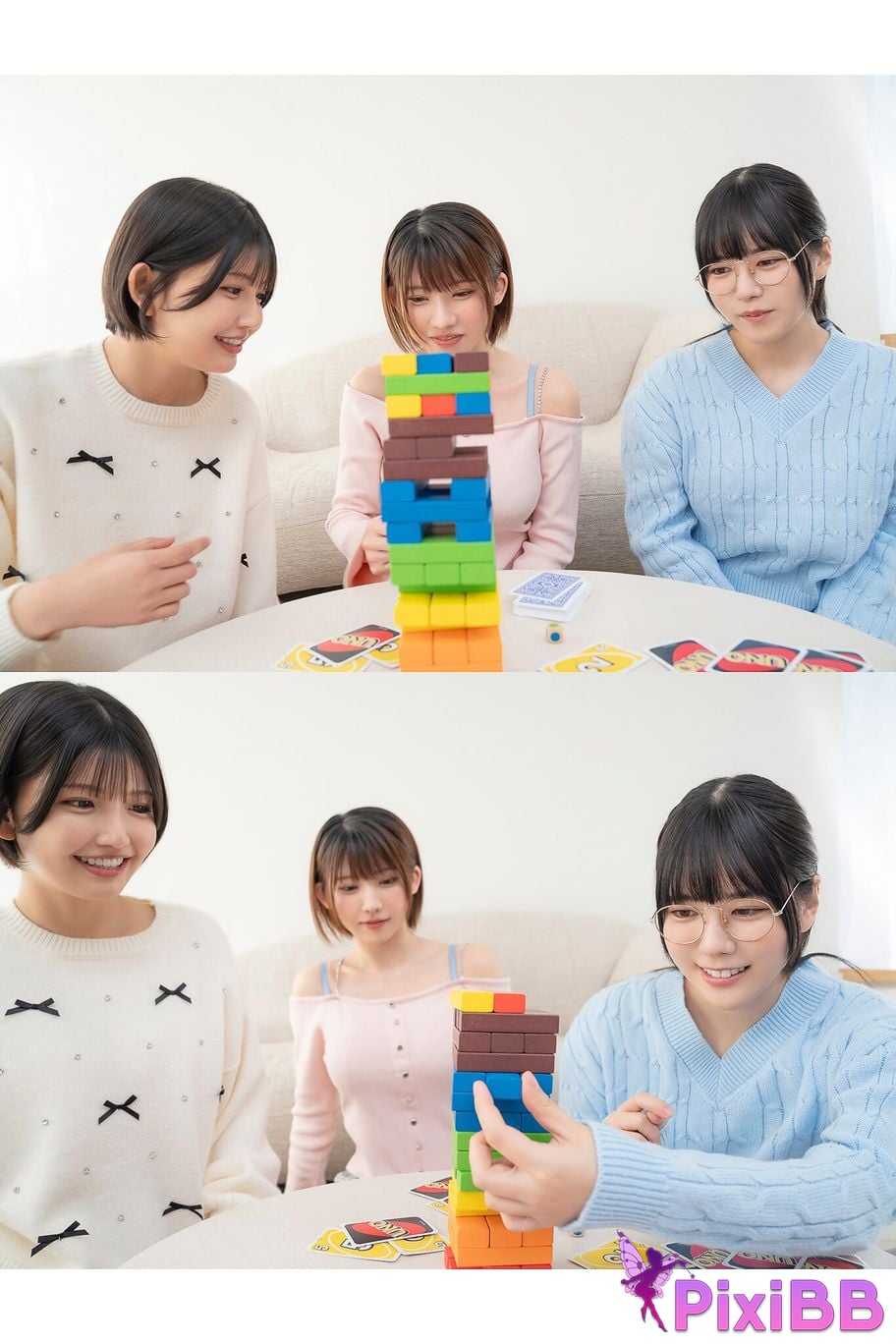 Japanese Idol Enako Shinonome Umi Ami Minami cute team Weekly Changdejigra PixiBB.COM 044