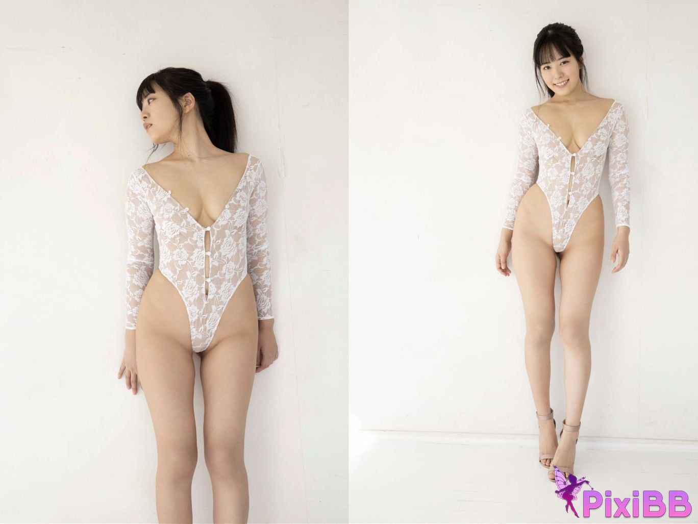 Japanese Idol Shinonome Umi Flash Photobook Trading Company Office Lady It Got Torn trading company OL i t b r o k e PixiBB.COM 015