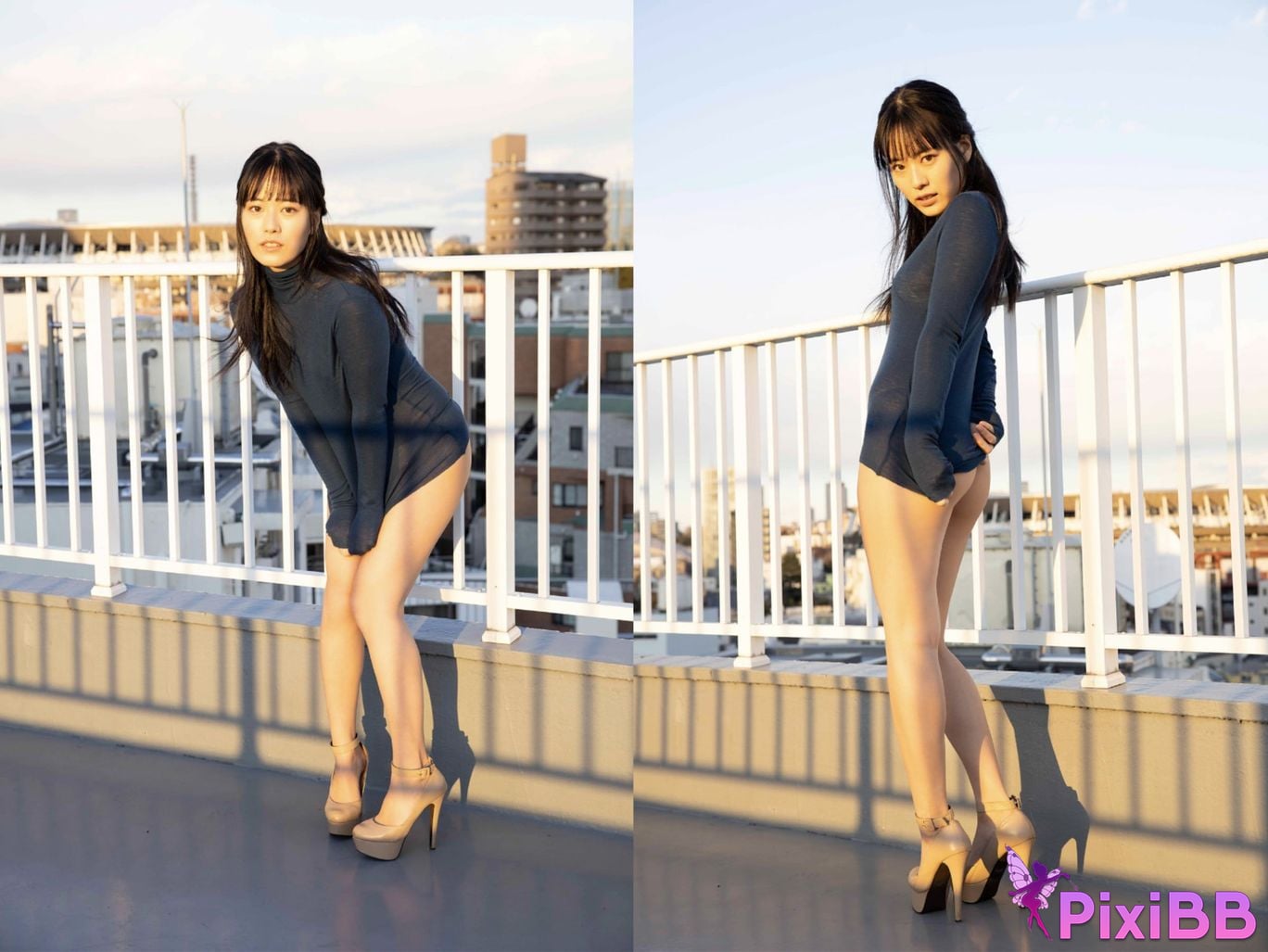 Japanese Idol Shinonome Umi Flash Photobook Trading Company Office Lady It Got Torn trading company OL i t b r o k e PixiBB.COM 028