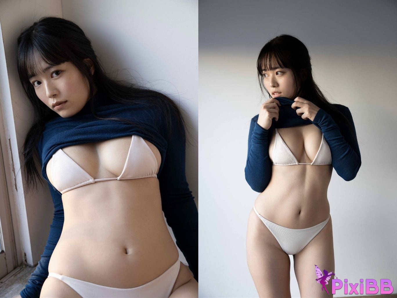 Japanese Idol Shinonome Umi Flash Photobook Trading Company Office Lady It Got Torn trading company OL i t b r o k e PixiBB.COM 031