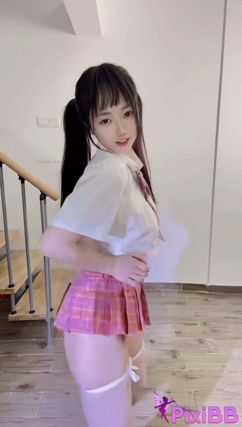 Cai Meow Douyin sexy little goddess Paid customization Sexy lingerie temptation Perspective Maomao PixiBB.COM 016