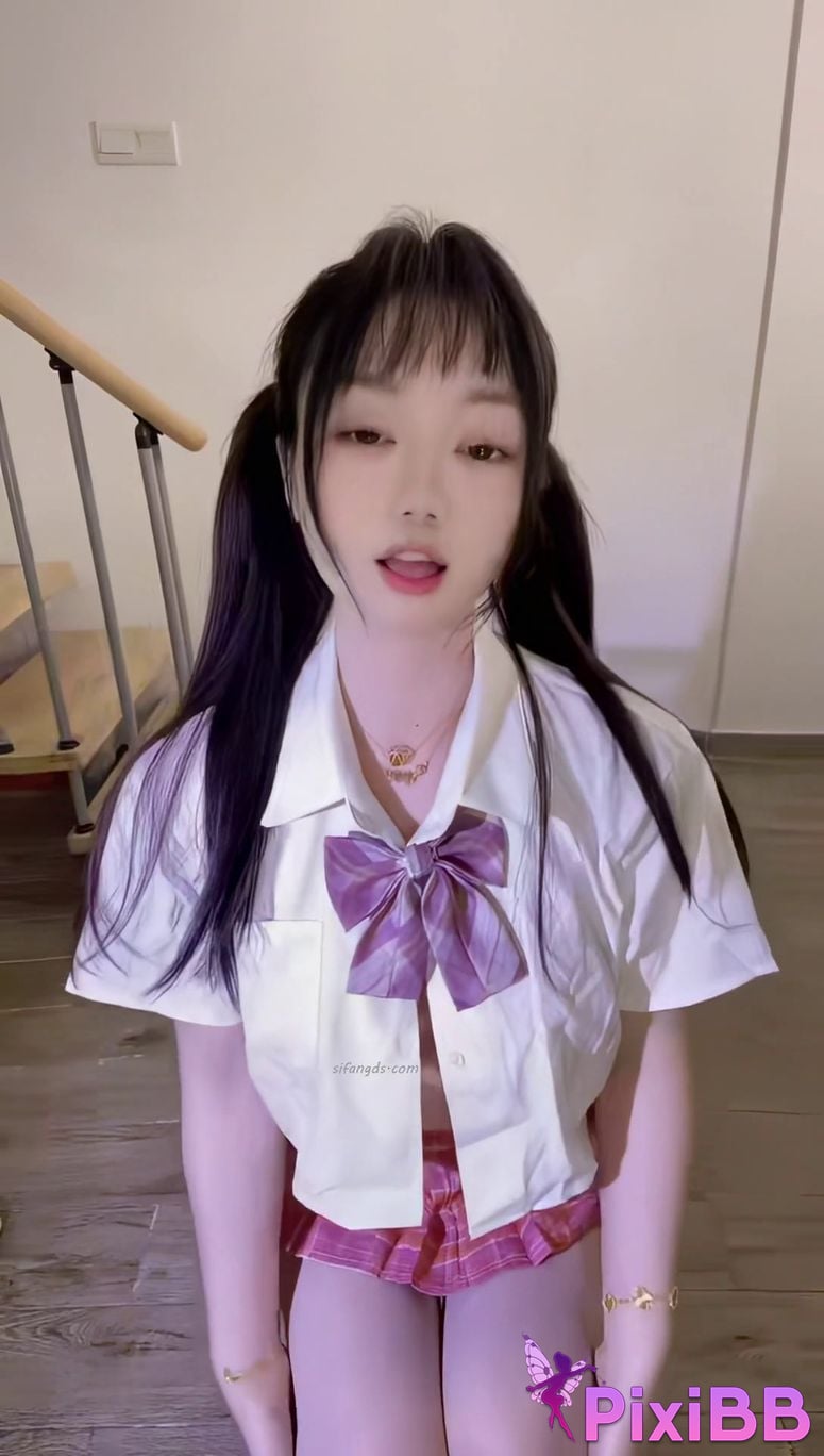 Cai Meow Douyin sexy little goddess Paid customization Sexy lingerie temptation Perspective Maomao PixiBB.COM 075