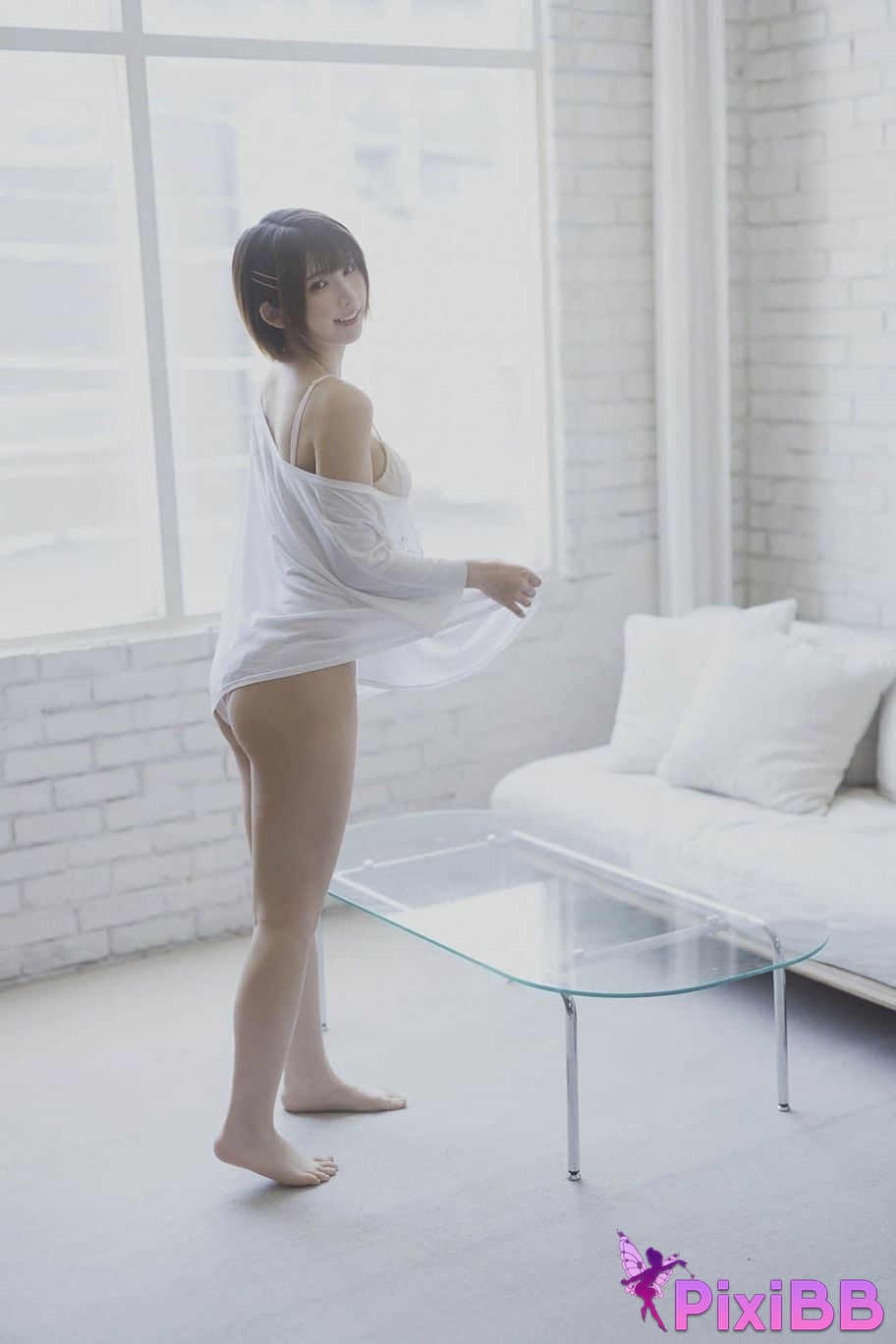 Japanese Idol Enako Young Gangan Digital Limited Photo Book Adult mode PixiBB.COM 012