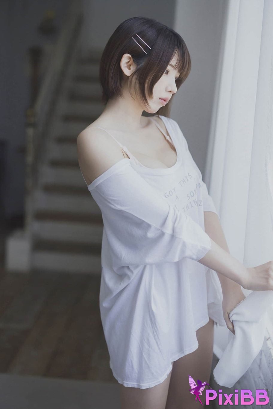 Japanese Idol Enako Young Gangan Digital Limited Photo Book Adult mode PixiBB.COM 013