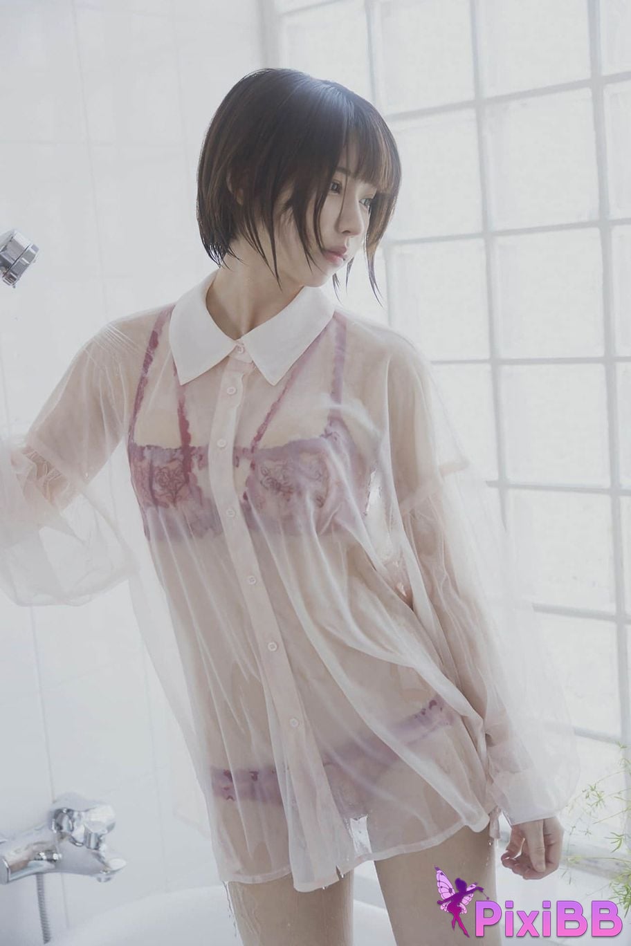 Japanese Idol Enako Young Gangan Digital Limited Photo Book Adult mode PixiBB.COM 046