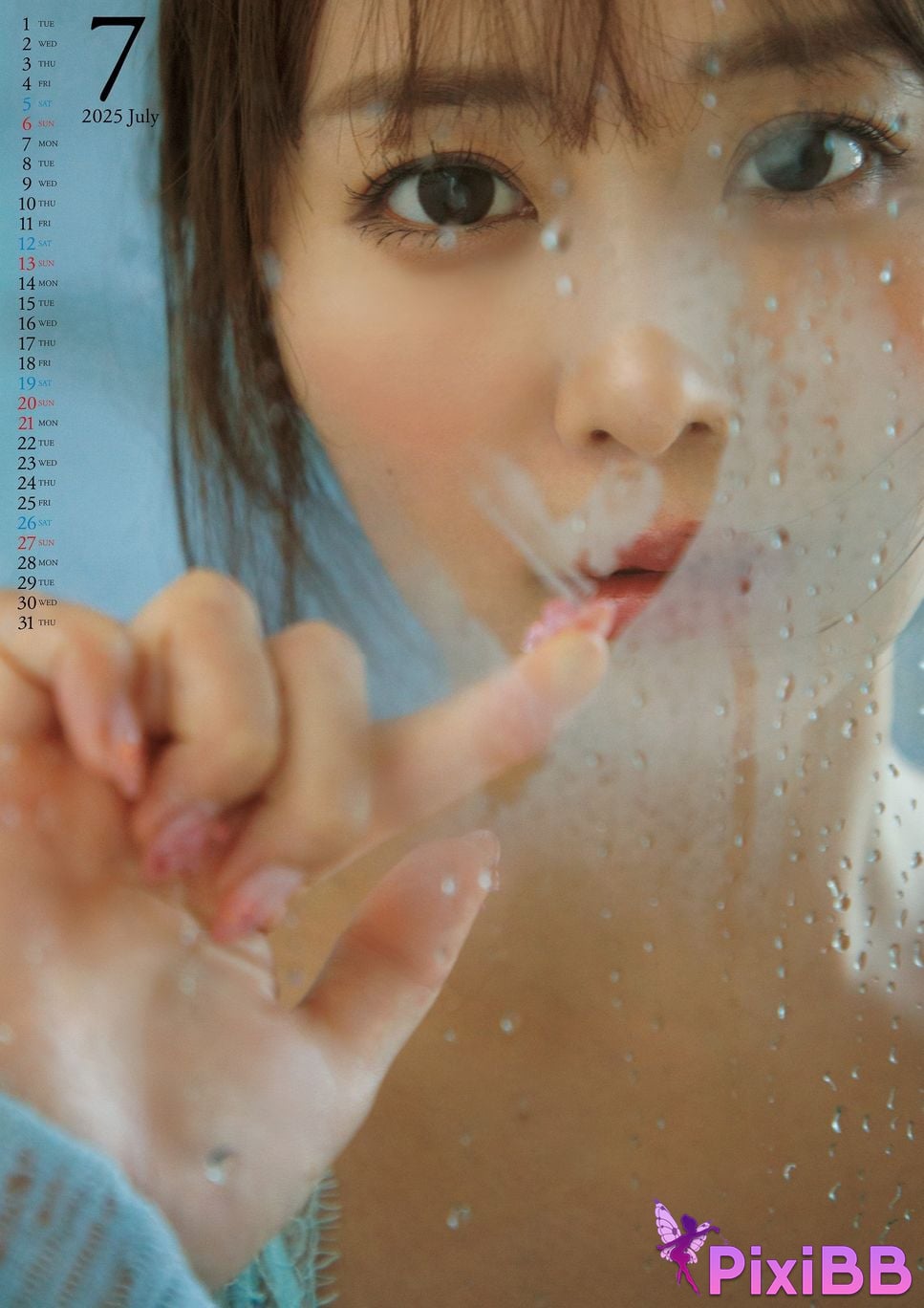Japanese Idol Yuka Iguchi Digital version only 55 Increased pages calendar book 2025.4 2026.3 weekly play PHOTO BOOK PixiBB.COM 017