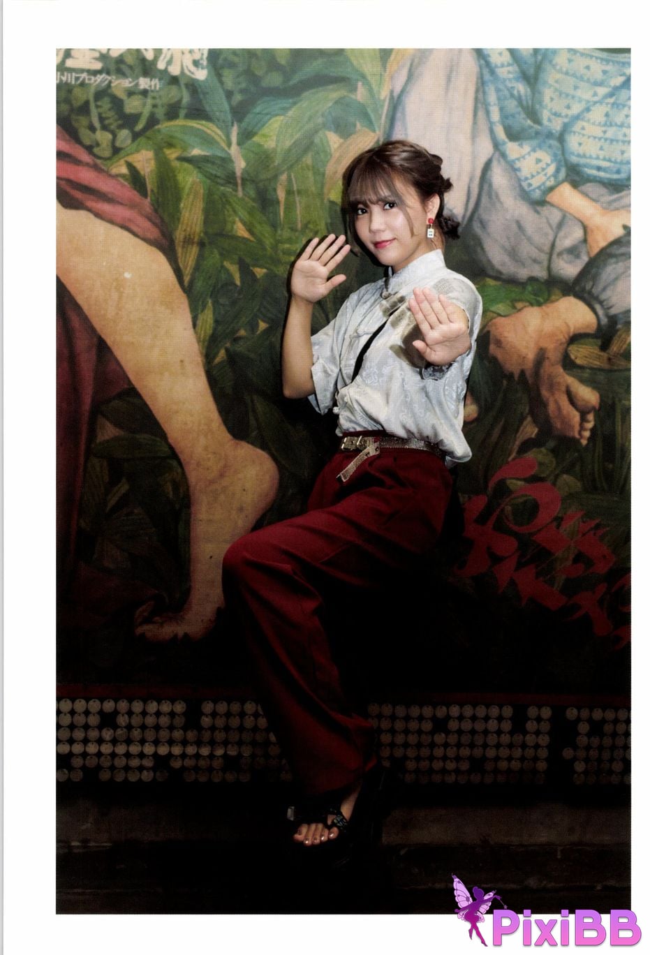 Japanese Idol Hina Kawago interview photo book PixiBB.COM 030