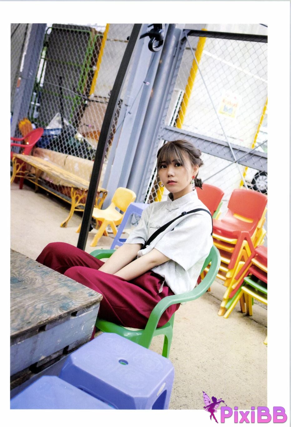 Japanese Idol Hina Kawago interview photo book PixiBB.COM 043