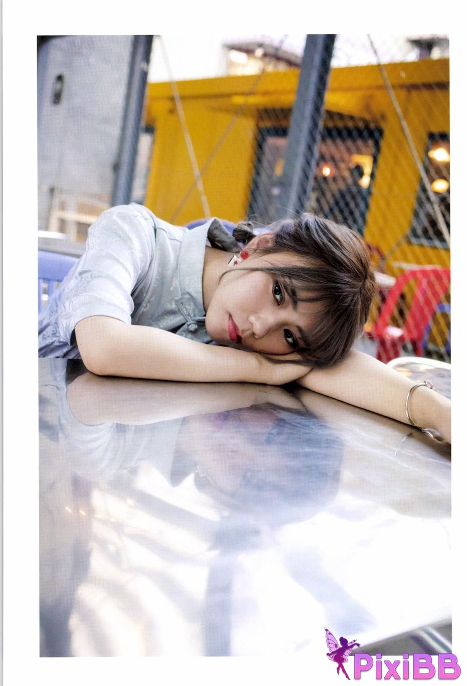 Japanese Idol Hina Kawago interview photo book PixiBB.COM 044