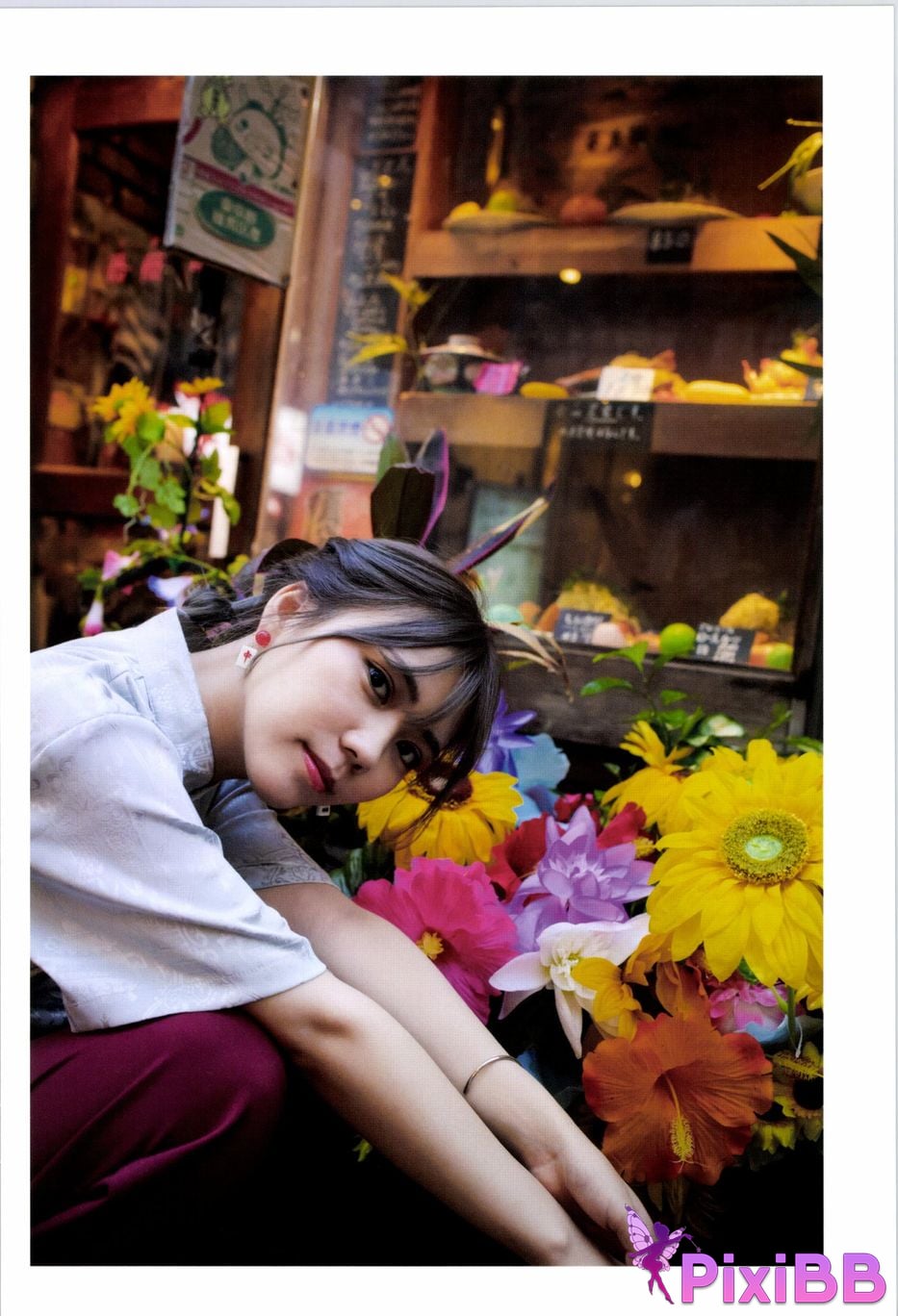 Japanese Idol Hina Kawago interview photo book PixiBB.COM 063