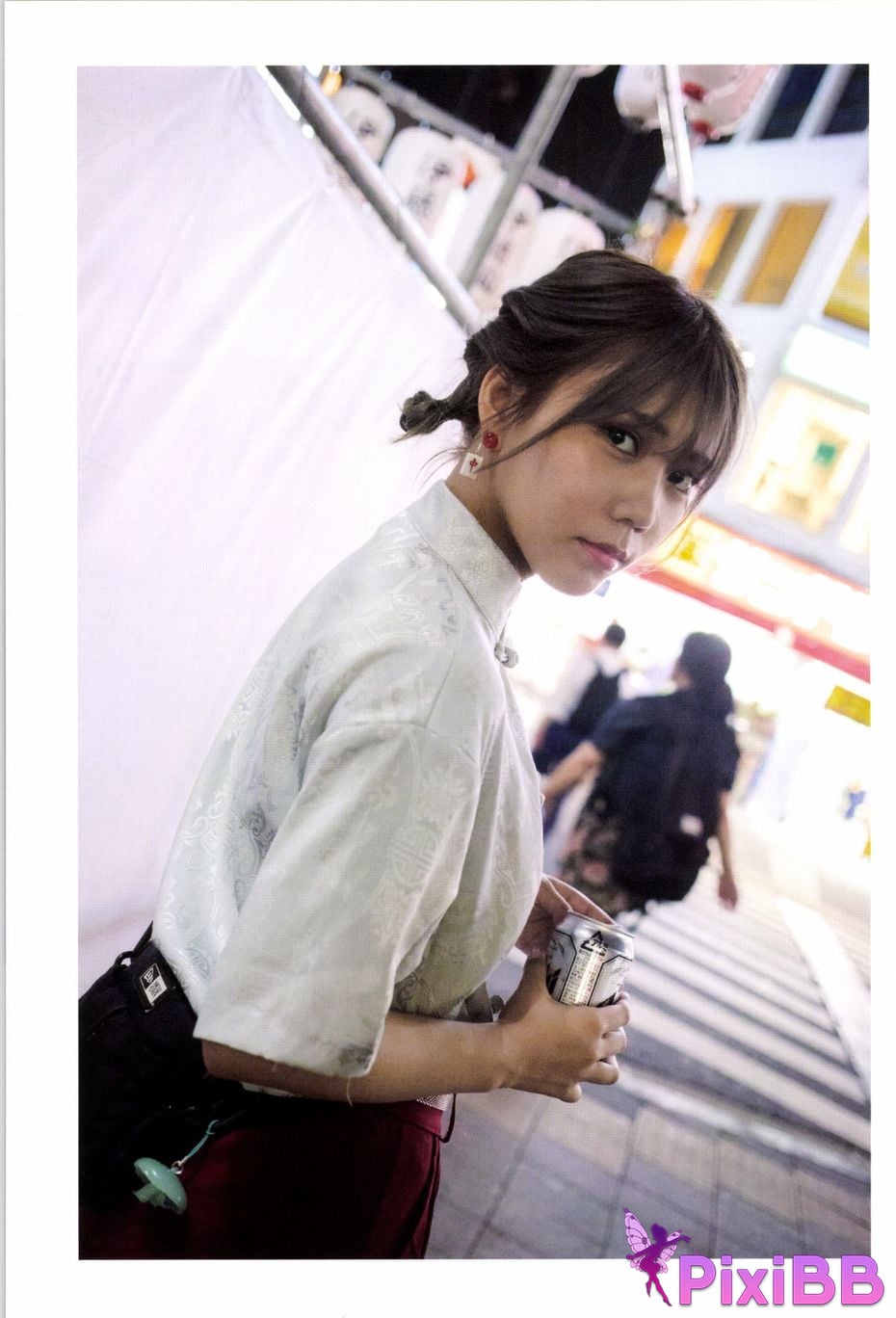 Japanese Idol Hina Kawago interview photo book PixiBB.COM 076