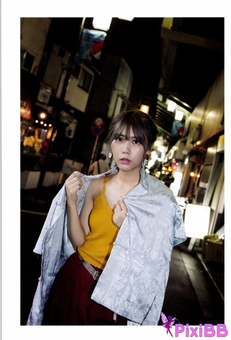 Japanese Idol Hina Kawago interview photo book PixiBB.COM 078