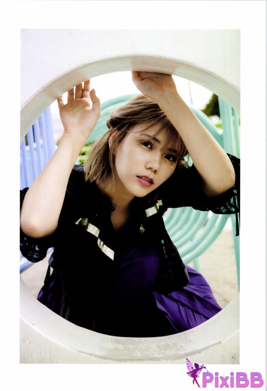 Japanese Idol Hina Kawago interview photo book PixiBB.COM 123