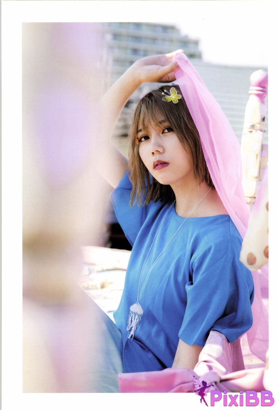 Japanese Idol Hina Kawago interview photo book PixiBB.COM 150