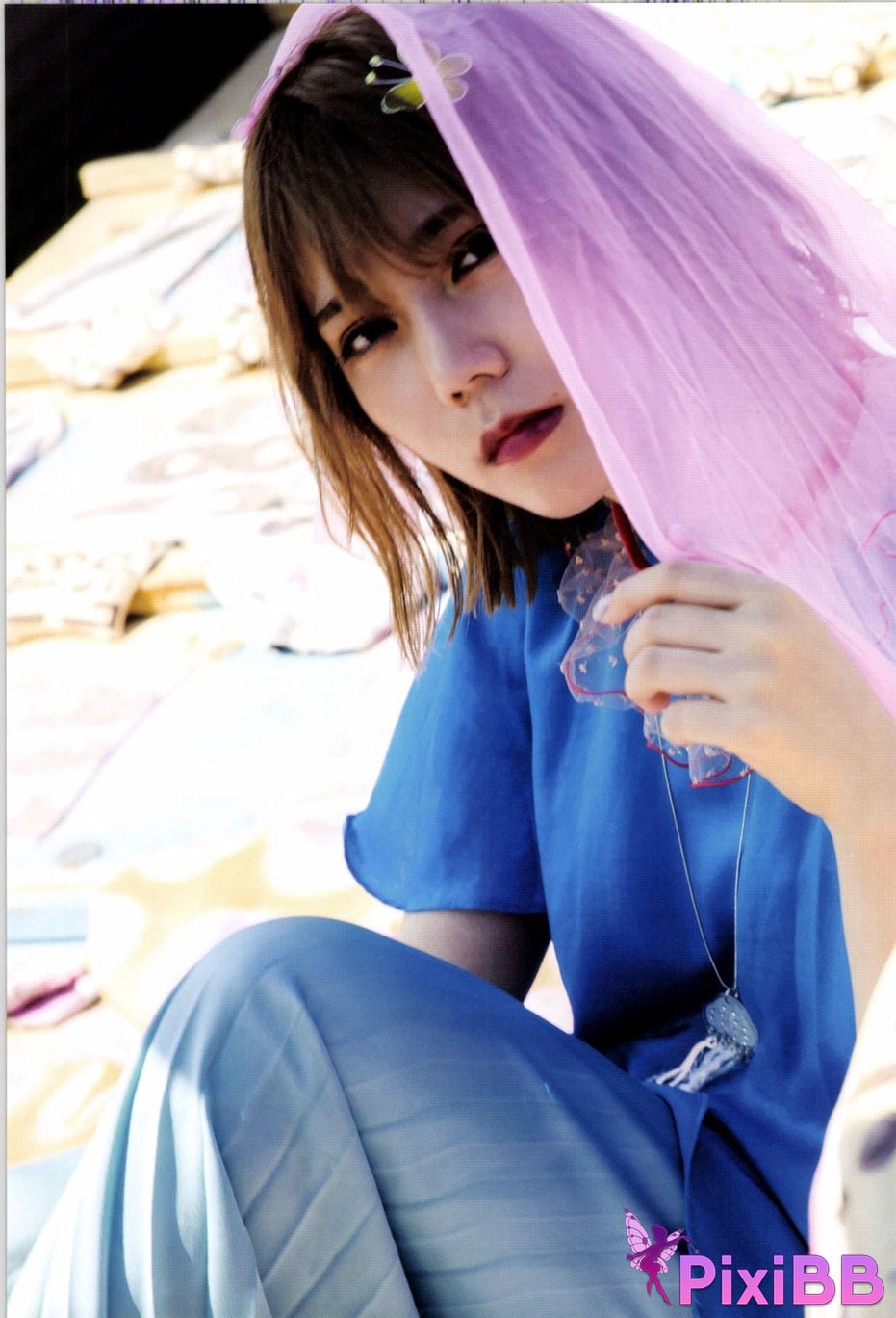 Japanese Idol Hina Kawago interview photo book PixiBB.COM 160