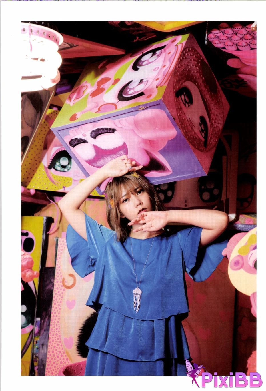 Japanese Idol Hina Kawago interview photo book PixiBB.COM 166