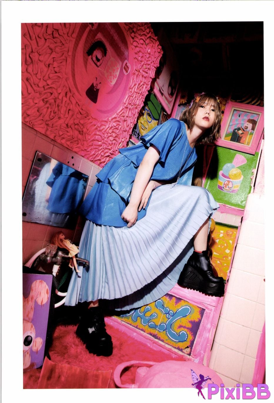 Japanese Idol Hina Kawago interview photo book PixiBB.COM 172