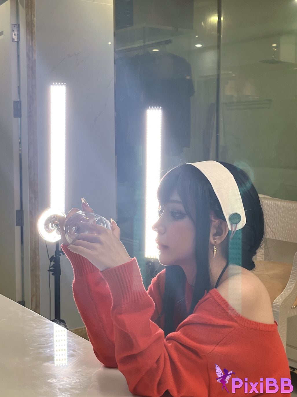 Umeko J Yor Forger Red Sweater PixiBB.COM 82