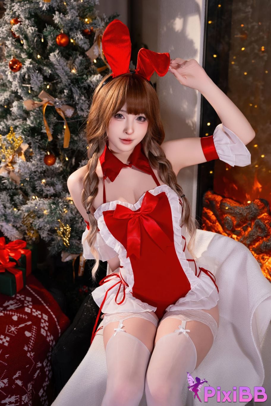 Coser Shimizu Yuno Christmas cookies PixiBB.COM 016