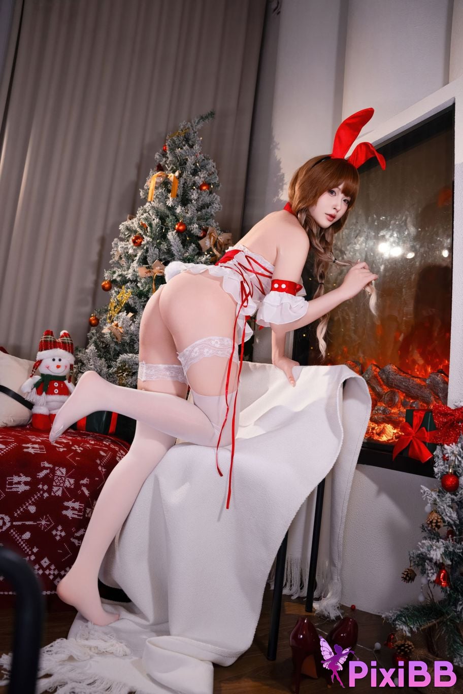 Coser Shimizu Yuno Christmas cookies PixiBB.COM 037