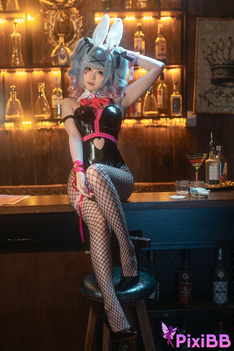 Cosplay Xiao Shui Qiu VOCALOID Hatsune Miku Rabbit Hole PixiBB.COM 001