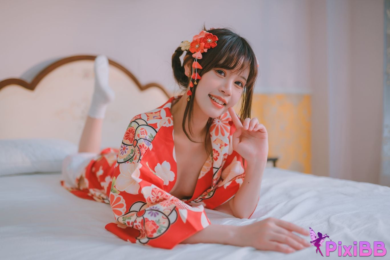 Cosplay Star Deer Daily Yukata Indoor PixiBB.COM 028